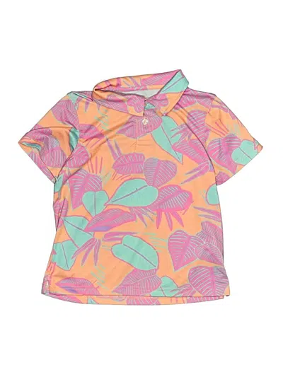 Pre-owned Chubbies Kids' Short Sleeve Polo Shirt In Pink