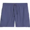 Chubbies Sketches Textured 5.5-inch Swim Trunks In Navy