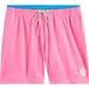 Chubbies The Avalons 5-inch Performance Swim Trunks In Bright Pink