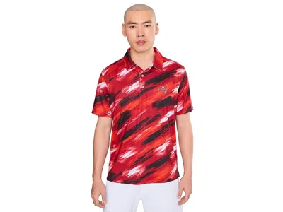 Chubbies The Color Blitz Buccaneers (polo) Men's Clothing Medium Red: Md, Polyester/spandex In Multi