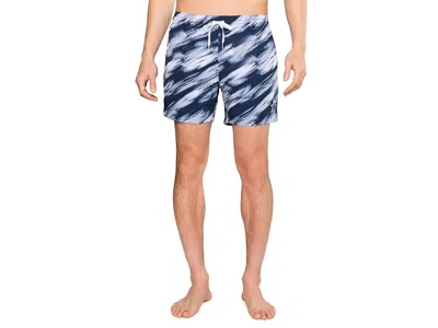 Chubbies The Color Blitz Cowboys 5.5 (classic Lined Swim Trunks) Men's Swimwear Navy: Xl, Polyester/spandex In Blue