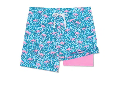 Chubbies The Domingos Are For Flamingos 5.5 (lined Classic Swim Trunk)
