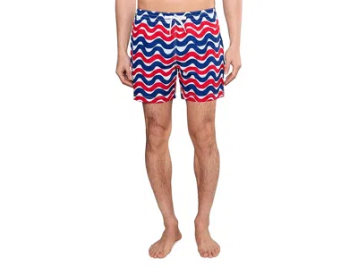 Chubbies The Doodle Dances 5.5 (classic Lined Swim Trunks) Men's Swimwear Bright Blue: 2xl In Multi