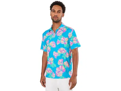 Chubbies The Great Poppy (performance Polo) Men's Clothing Bright Blue: Xl, Polyester/spandex