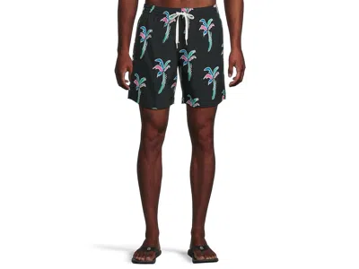 Chubbies The Havana Nights 7 (classic Lined Swim Trunk) Men's Swimwear Pattern: 2xl In Purple