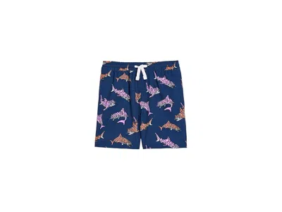 Chubbies The Lil King Of Seas (toddler/boys Swim Trunks) (infant/toddler/little Kid) Boy's Clothing Navy Blue