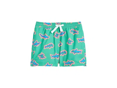 Chubbies The Lil Swimmers (toddler/boys Swim Trunks) (infant/toddler/little Kid) Boy's Clothing Mint Green/pa