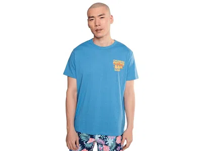 Chubbies The Moment You've Waited For (non Pocket Graphic T-shirt) In Blue