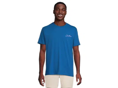 Chubbies The Navy Circle (non Pocket Graphic T-shirt) Men's T Shirt Navy: Lg In Blue
