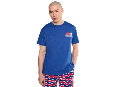 Chubbies The Ol' College Try (non Pocket Graphic T-shirt) Men's T Shirt Dark Blue: Xl