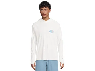 Chubbies The Reflector (sun Hoodie) In White