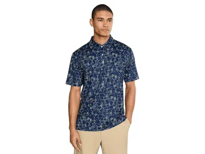 Chubbies The Shake And Stirs (performance Polo) In Blue