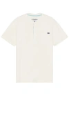 Chubbies The Slice Of Life Henley Shirt In Off White