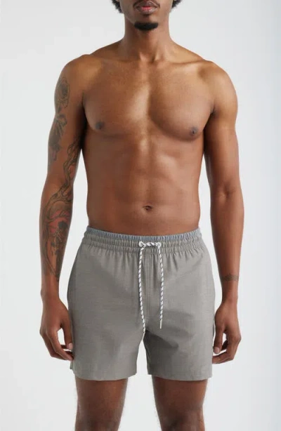 Chubbies The Stardusts 5.5-inch Swim Trunks In Gray