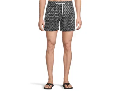 Chubbies The Sundials-black 5.5 (classic Lined Swim Trunk)