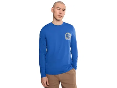 Chubbies The Sunny Tomorrow (sun Crewneck) Men's T Shirt Bright Blue: Sm