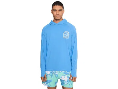 Chubbies The Sunny Tomorrow (sun Hoodie) Men's T Shirt Medium Blue: 2xl