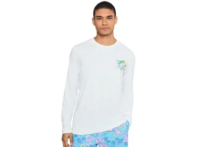 Chubbies The Tacking Toward (sun Crewneck) Men's T Shirt Optic White: Xl