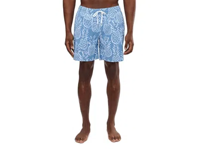 Chubbies The Thighnapples 7 (classic Lined Swim Trunks) In Blue
