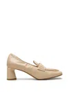 Chuckies Square-toe Leather Pumps In Multi