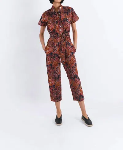 Chufy Aida Jumpsuit In Andino Brown In Multi