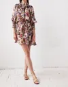 Chufy Bianca Mini Dress In Porto In Multi
