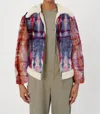 Chufy Boris Organic Cotton Double Face Jacket In Multi