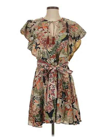 Pre-owned Chufy Casual Dress In Brown