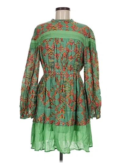 Pre-owned Chufy Casual Dress In Green