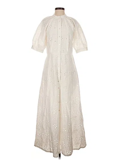 Pre-owned Chufy Casual Dress In Ivory