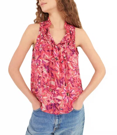Chufy Elin Silk Top In Ebbe Pink