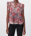 Chufy Ellis Top In Nilo Berry In Multi