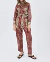 Chufy Gregory Jumpsuit In Cairo Red In Multi