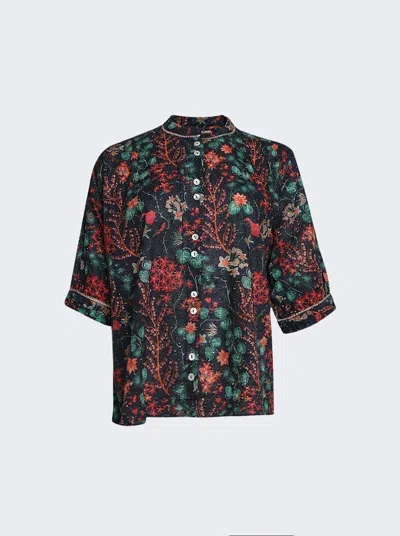 Chufy Kissa Organic Cotton Blouse In Multi