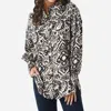 Chufy Liv Shirt Stencil Black In Multi