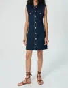 Shop Chufy Mint Mini Dress In Pachamama Deep Blue In Multi
