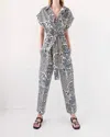 Chufy Nama Jumpsuit In Maali White In Multi