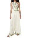 Chufy Okra Pants In Eden Cream In Beige