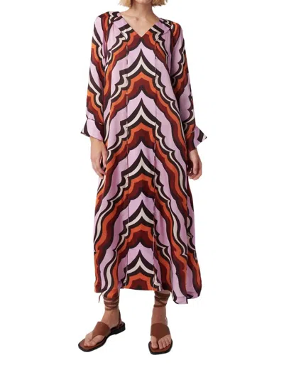 Chufy Phoenix Midi Dress In Multi
