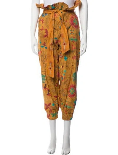 Pre-owned Chufy Printed Skinny Leg Pants