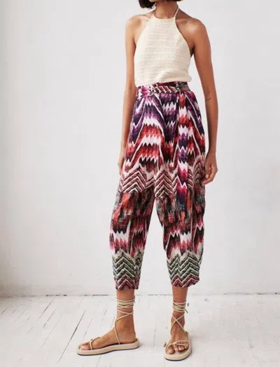 Chufy Roma Pants In Calvi Pink In Multi