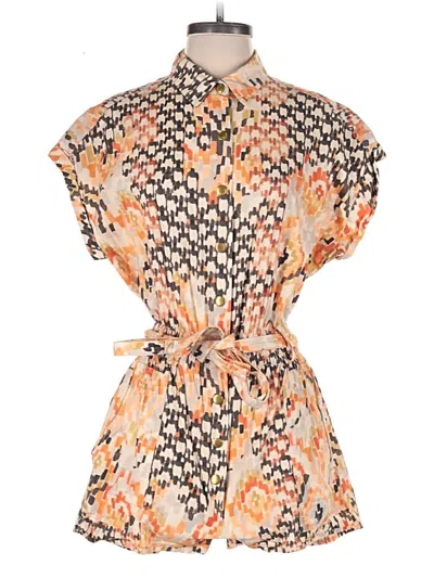 Pre-owned Chufy Romper In Orange