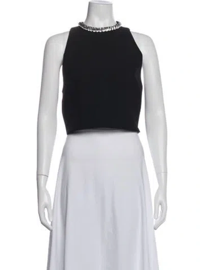Pre-owned Chufy Square Neckline Sweater In Black