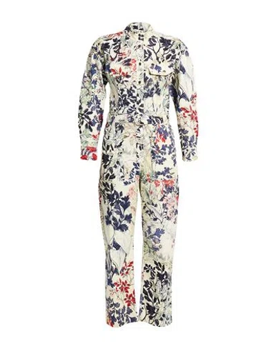 Chufy Woman Jumpsuit Off White Size Xs Organic Cotton, Lycra