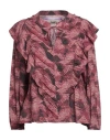 Chufy Woman Blouse Garnet Size M Cotton In Red