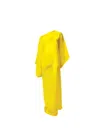 Chuks Collins Diaphanous Bat Wing Dress In Yellow In Yellow