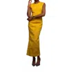 Chuks Collins Ireti Dress In Yellow
