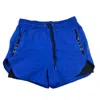Chuks Collins Men's Blue - Unisex - Active Self Shorts -  Diffusion Collection - Tasou  - The Athleti In Blue
