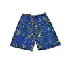 Chuks Collins Men's Blue Mirage Shorts In Print -  Diffusion Collection - Tasou  - The Athletic Side