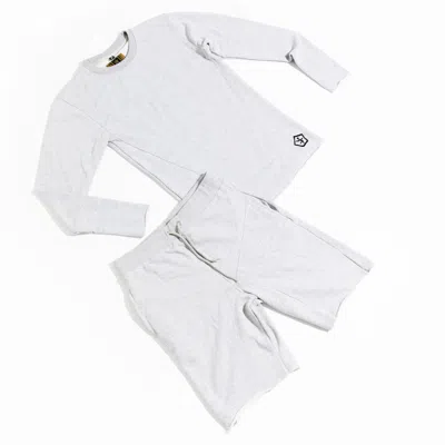 Chuks Collins Men's Grey - The Sweat Suit Bottom -  Diffusion Collection - Tasou - The Athletic Side